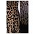 Autre Marque Jitrois, Abrigo de piel de leopardo con piel de pony Multicolor - vista 8