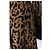 Autre Marque Jitrois, Abrigo de piel de leopardo con piel de pony Multicolor - vista 9