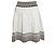 Falda de jacquard Jiselle de Maje, blanco