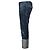 Dsquared2, Jeans blu con risvolti extra alti in taglia IT42/S. - vista 2