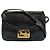Céline Celine Leather Shoulder Bag Black