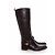Sartore, botas de montar en cuero negro. - vista 4