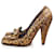 Yves Saint Laurent, Casablanca brocade heels. Golden Metallic  - view 2