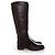 Prada, botas de cuero granulado negro. - vista 4