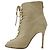 Stivaletti stringati in scamosciato beige Gianvito Rossi - vista 4
