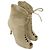 Stivaletti stringati in scamosciato beige Gianvito Rossi - vista 6