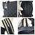 Borsa Tote Gucci GG Canvas e Pelle Nero - vista 6