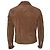 Saint Laurent, Giacca western in scamosciato color cognac - vista 3
