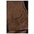 Saint Laurent, Giacca western in scamosciato color cognac - vista 6