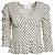 Ba&sh, top Carlo nero ed ecru Multicolore