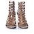 Gianvito Rossi, tacchi caged Marrone Carne - vista 5