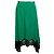 Zadig & Voltaire Deluxe, Falda plisada Joslin Jac deluxe Verde