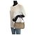 Pochette Accessori in Tela e Pelle Gucci Marrone Beige - vista 5