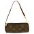 Louis Vuitton Papillon Pochette Monogram Canvas Mini Braun