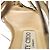 Sandali con lacci in pelle Jimmy Choo Beige D'oro - vista 7
