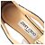 Sandali con lacci in pelle Jimmy Choo Beige D'oro - vista 9