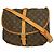 Borsa Louis Vuitton Saumur Monogram Canvas 35 Marrone - vista 2
