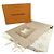 Sciarpa Louis Vuitton in cashmere e pelliccia di visone beige - Ansicht 12