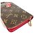 Cartera larga Louis Vuitton Monogram Cherry Blossom Castaño Roja - vista 7