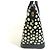 Borsa Louis Vuitton Vernis Dot Infinity Yayoi Kusama Lockit MM Nero Bianco - vista 5