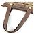 Borsa Tote Loewe Anagram Logo New Road Line Marrone - vista 8