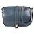 Hermès HERMES Vintage Numea Leder Schultertasche mit Klappe Marineblau