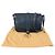 Hermès HERMES Vintage Numea Leder Schultertasche mit Klappe Marineblau - Ansicht 17