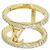 Louis Vuitton Ring LV Iconic Strass M M1463M Golden