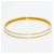 Hermès Hermes Gold and White Enamel Charm Bracelet Golden  - view 4