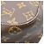 Borsa Louis Vuitton Monogram Looping in tela Monogram GM Marrone - vista 7