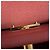 Borsa Kara di Hermès in Rouge H Rosso - vista 9