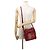 Gucci Horsebit Leder-Bucket-Handtasche Rot - Ansicht 4