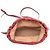 Gucci Horsebit Leder-Bucket-Handtasche Rot - Ansicht 5