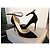 Jimmy Choo Décolleté Lucy 100 Nero Argento - vista 2