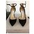 Jimmy Choo Décolleté Lucy 100 Nero Argento - vista 3