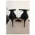 Jimmy Choo Décolleté Lucy 100 Nero Argento - vista 4