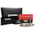 Borsa Chanel Edinburgh Tricolor Mini Classic Flap Rosso Caramello Blu scuro - vista 2