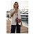 Borsa Chanel Edinburgh Tricolor Mini Classic Flap Rosso Caramello Blu scuro - vista 5