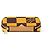 Louis Vuitton Astuccio per occhiali Damier Pop GM Giallo - vista 2