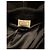 Agnona Black Alpaca Wool Blend Wrap Coat with Leather Belt - view 3