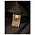 Agnona Black Alpaca Wool Blend Wrap Coat with Leather Belt - view 4