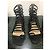 Christian Louboutin Sandali Cachetta in pelle Nero - vista 4