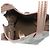 Borsa Tod's marrone scuro e arancione - vista 17