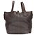 Borsa Tod's marrone scuro e arancione - vista 4