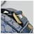 Céline Borsa a Spalla Celine Macadam Navy Blu navy - vista 13