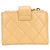 Cartera Compacta Chanel Matelassé Beige - vista 3
