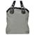 Céline Celine Macadam Canvas Leder Tote Bag Braun Schwarz