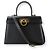 Borsa a mano in pelle Gancini Salvatore Ferragamo Nero - vista 2