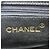 Borsa a tracolla Chanel in agnello nero - vista 19