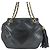 Borsa a tracolla Chanel in agnello nero - vista 4